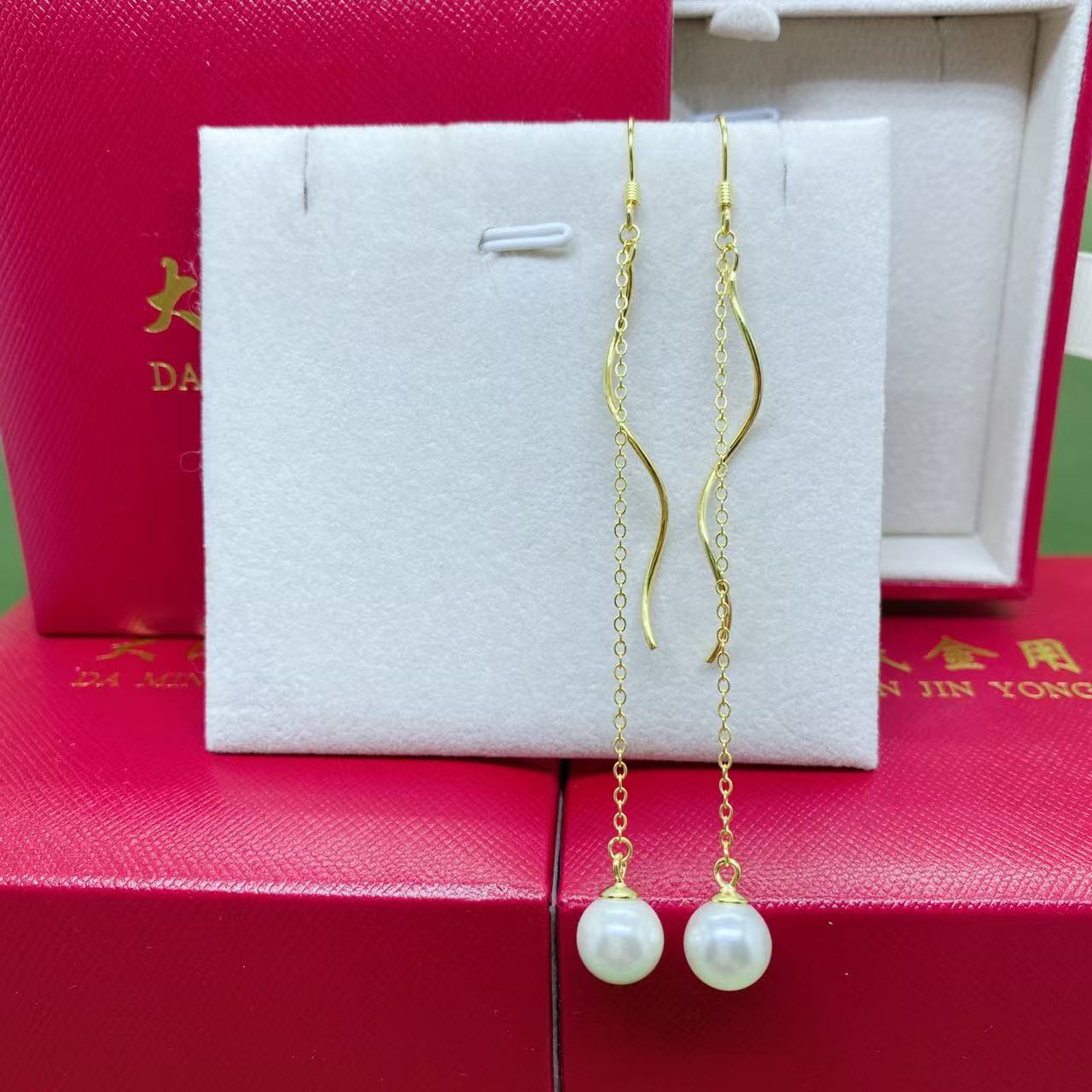 925银仿珍珠耳饰 925银精品耳钩