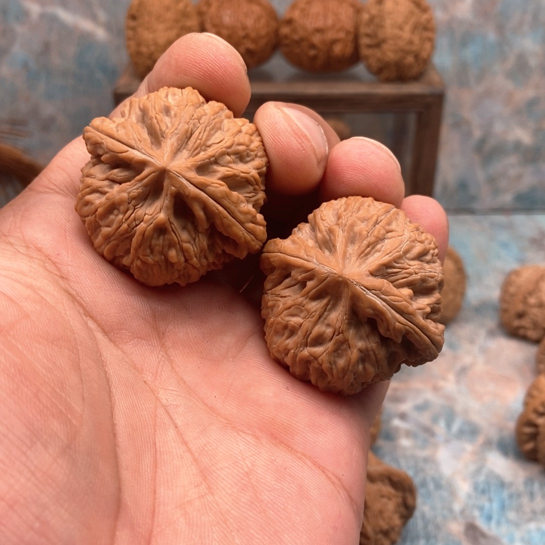 白***行吊坠文玩核桃蛟龙