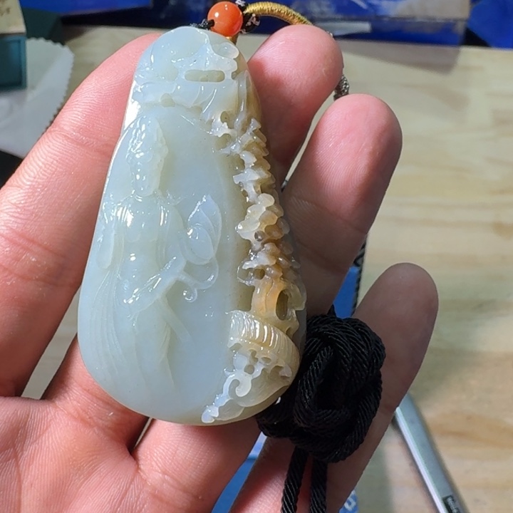 未镶嵌和田玉（糖玉）挂件