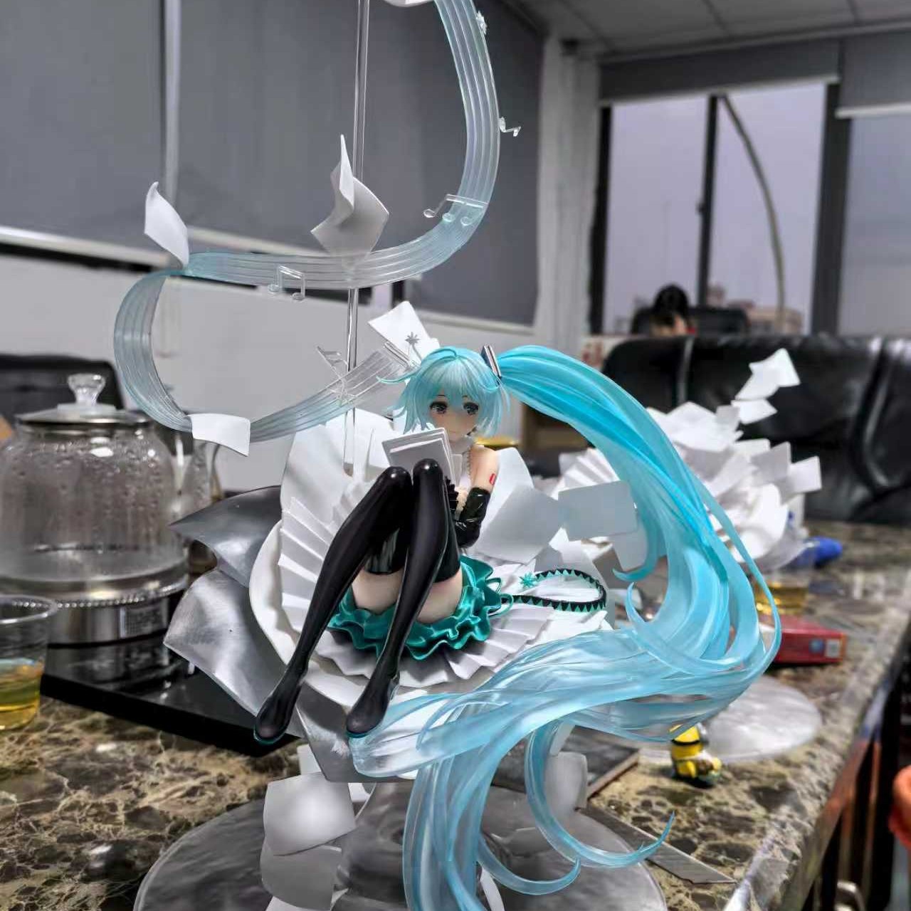 坐姿初音未来【Muse】进口品质 初音未来动漫周边手办模型礼物