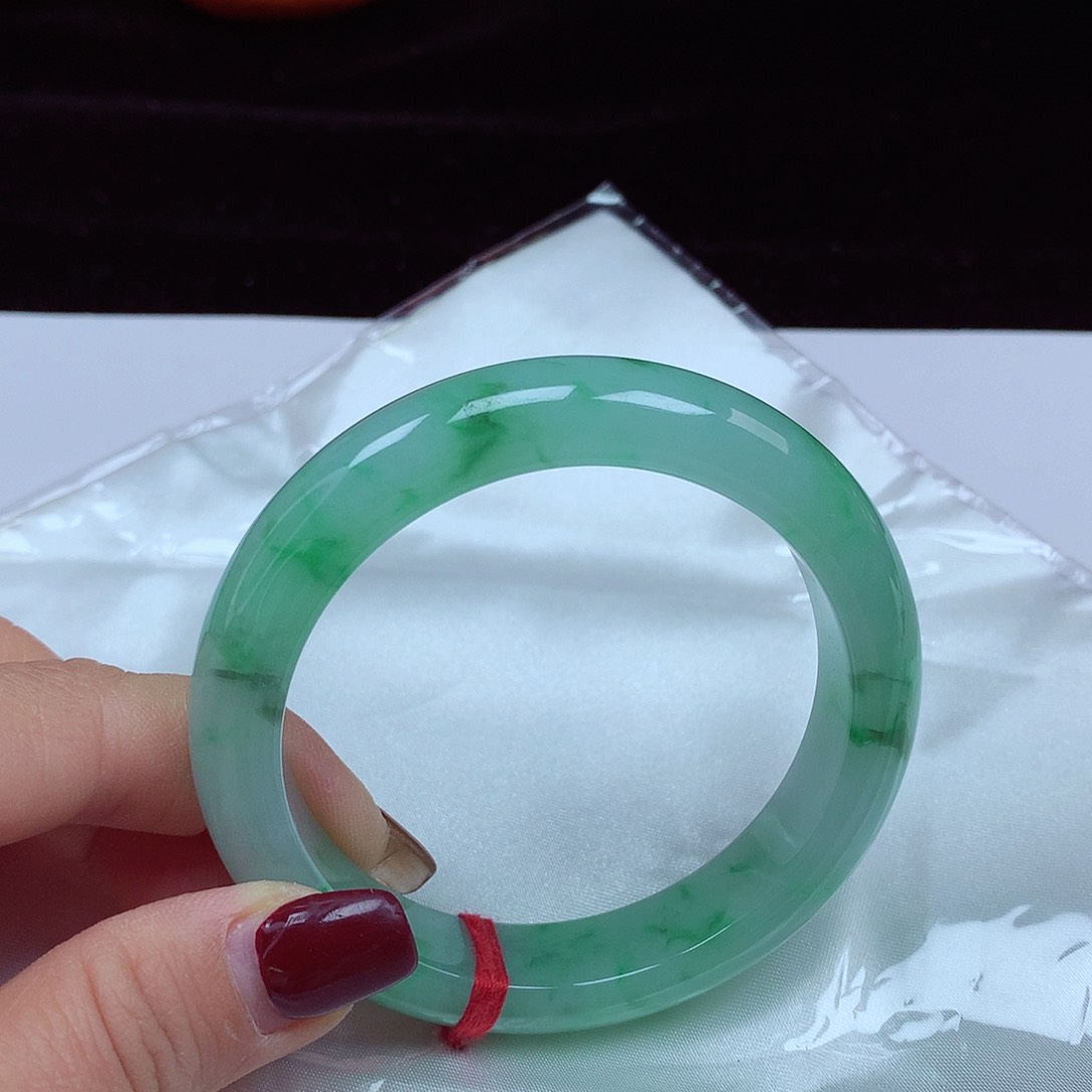 翡翠手镯未镶嵌翡翠57-58