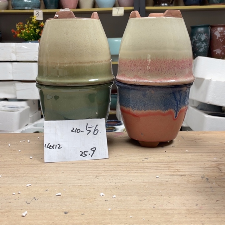 紫砂花盆多肉花盆微瑕56