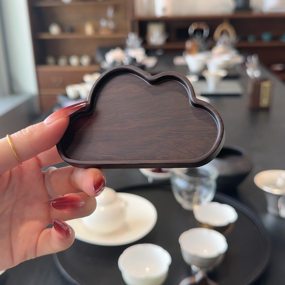 黑檀木云朵杯垫 新品福利