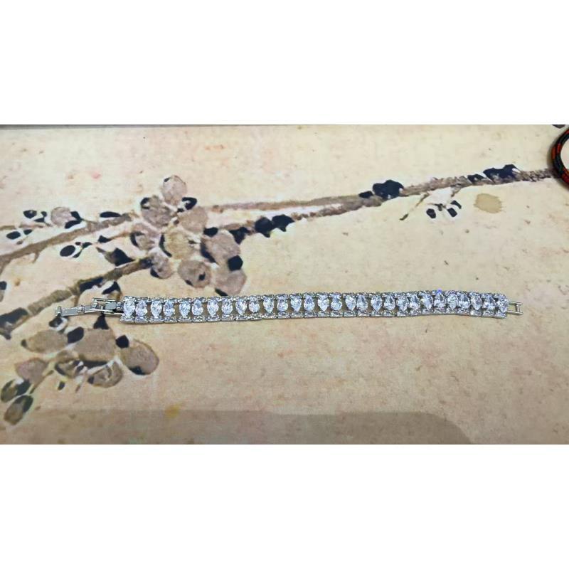 [南非甄选】 NFZX   LC-1114   蛇排白色手链