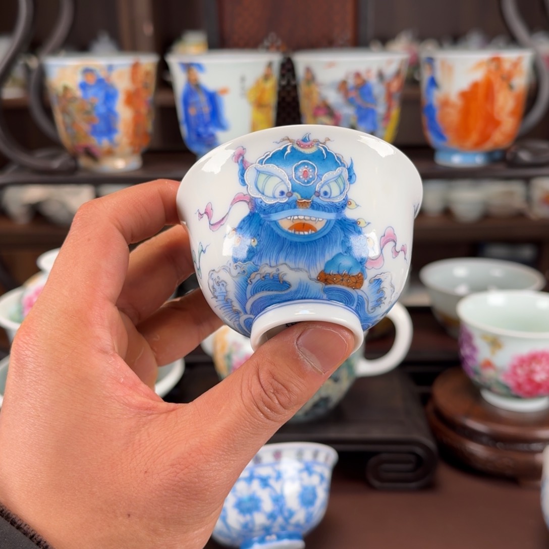 杯大*泱景德镇陶瓷艺术家作品