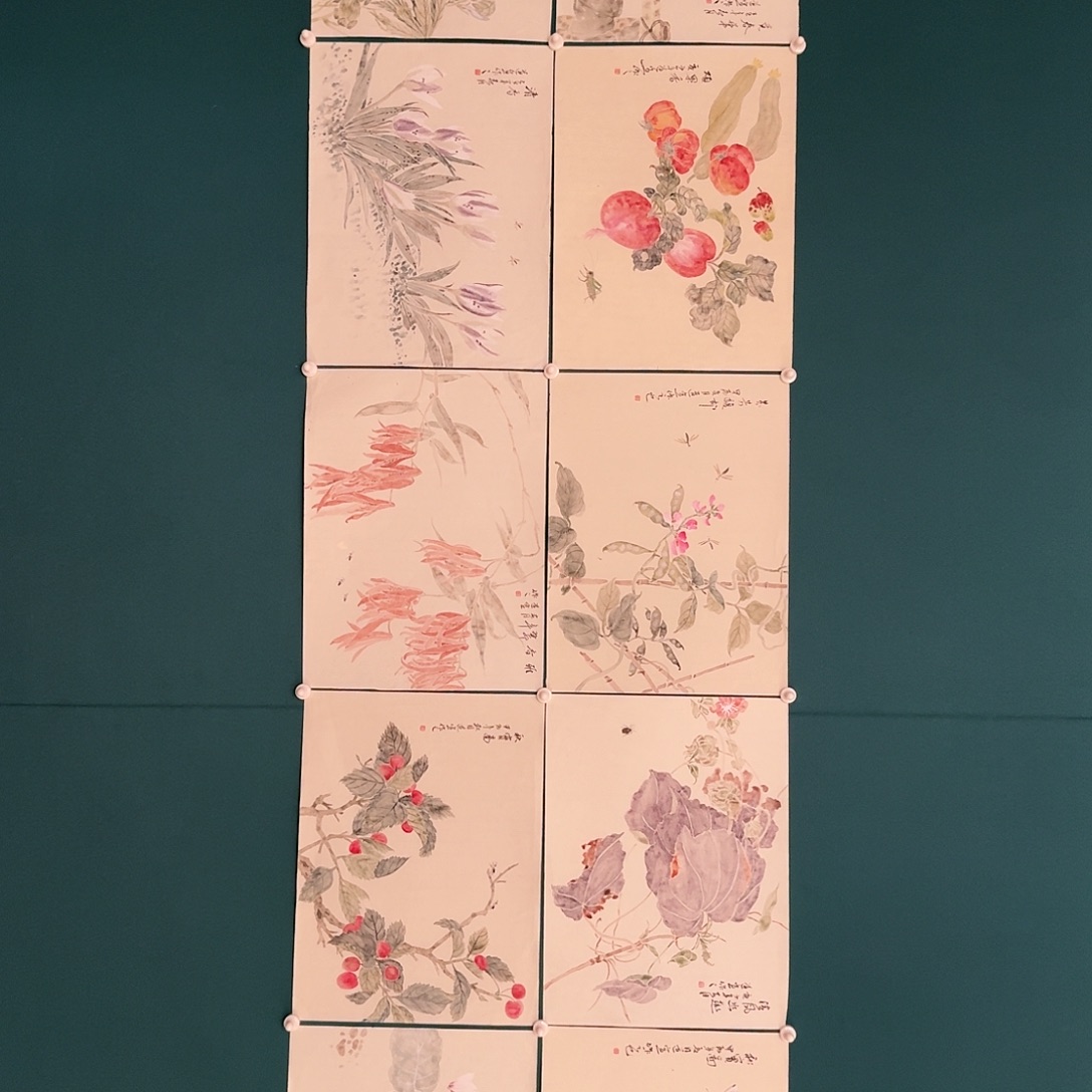 国画董老师的作品