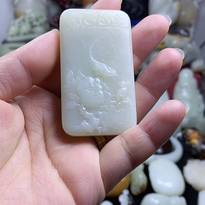 和田玉挂件未镶嵌