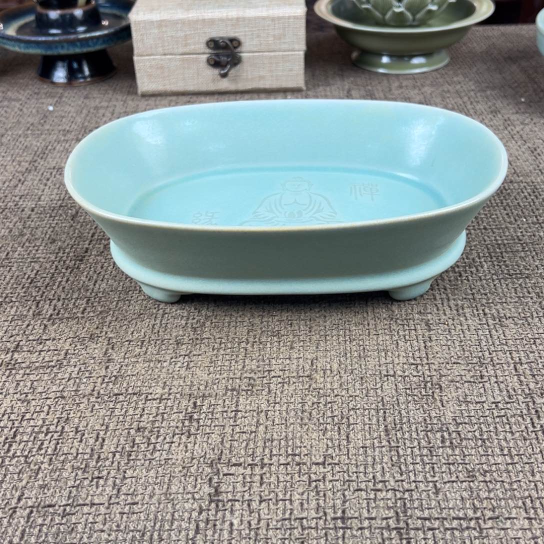 瓷片正能量瓷器摆件