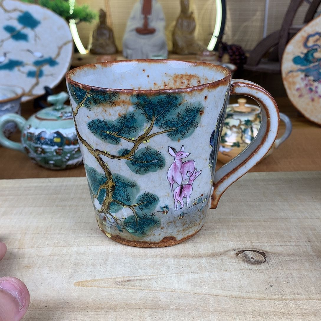 杯静*景德镇陶瓷手作