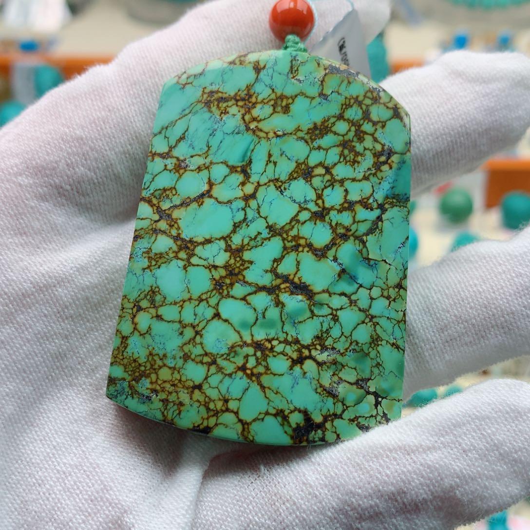 未镶嵌绿松石挂件