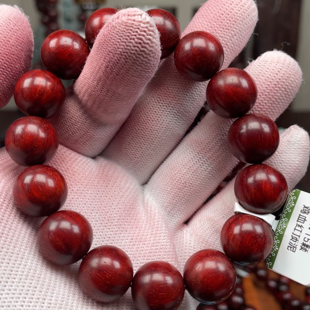 小叶紫檀手串/手链拾**?1.5单圈