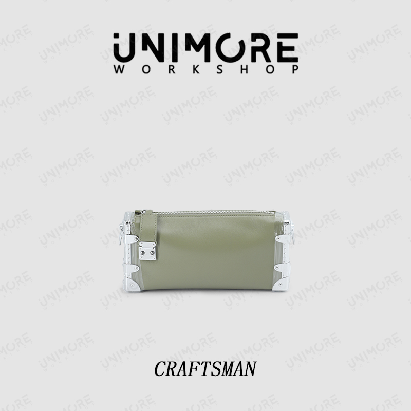 造物至定制【L-盒子包】进口牛皮 拉链开合 斜跨包