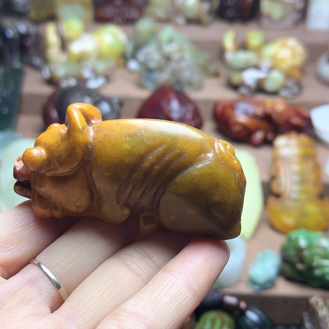 白玉菩提吊坠73。。