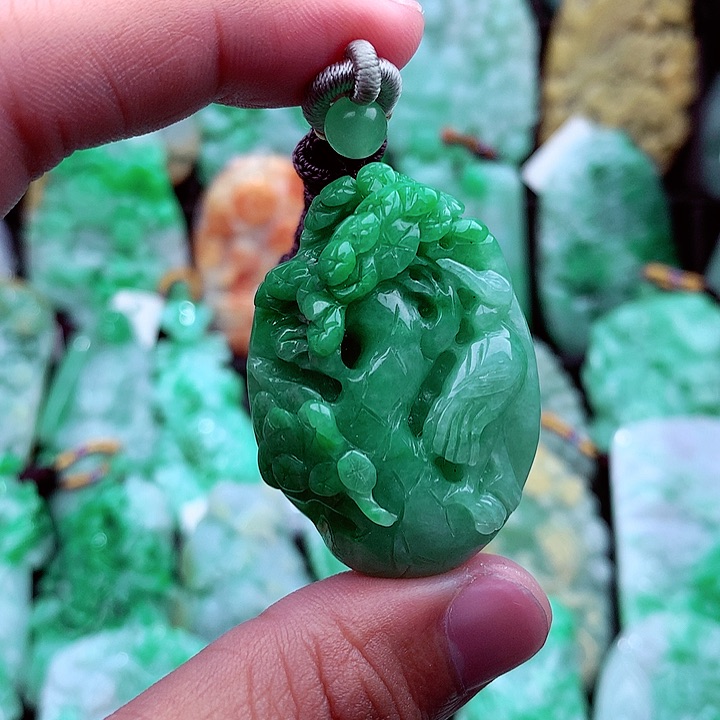 翡翠吊坠(不含链)未镶嵌