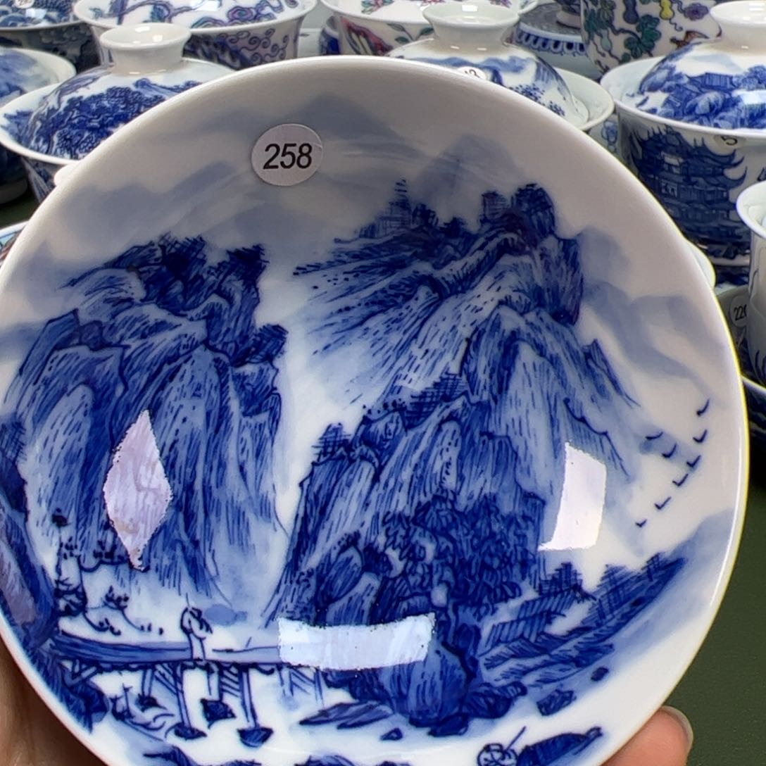 景德镇纯手绘茶具258