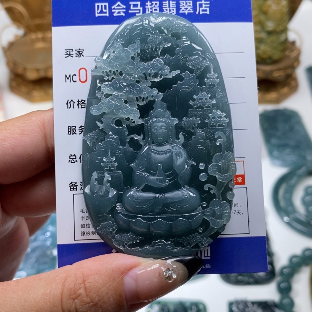 翡翠颈饰未镶嵌徐****备