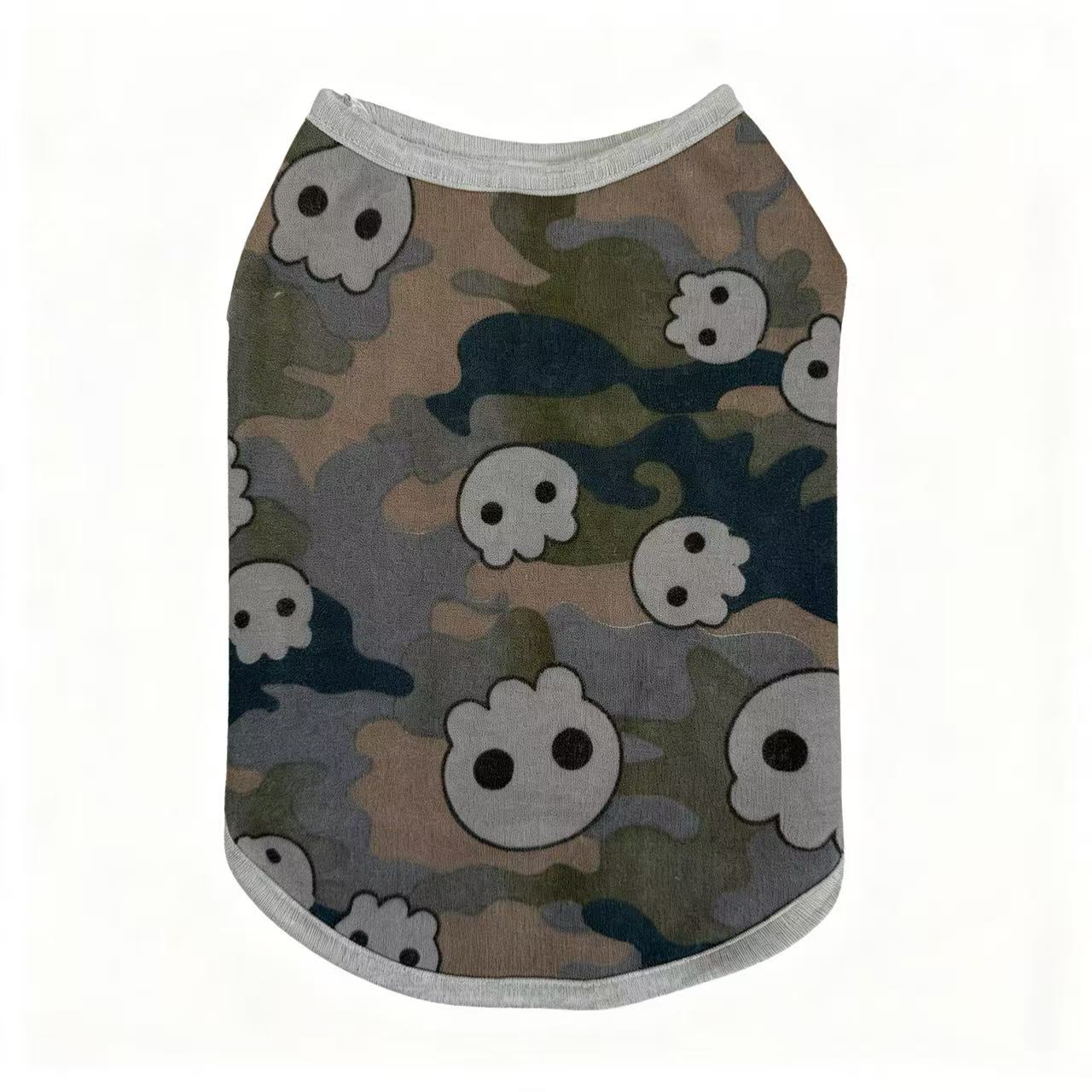 狗狗秋冬加绒加厚保暖无袖背心宠物衣服可爱鬼适合小狗狗衣服
