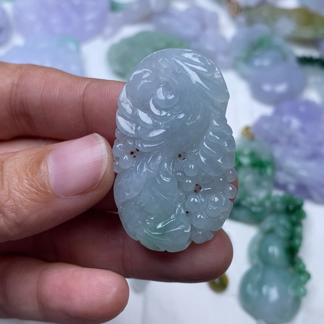 颈饰未镶嵌翡翠翡翠