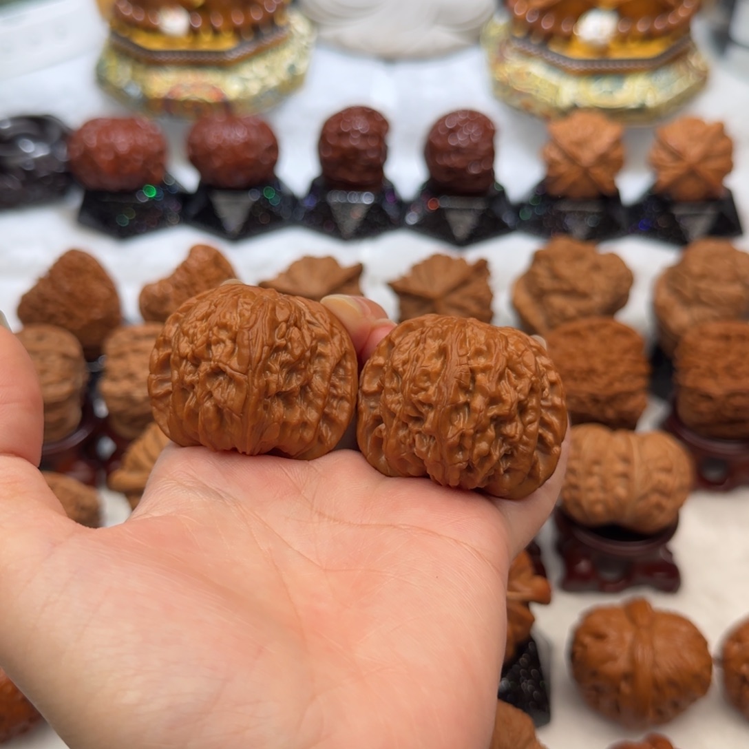 吊坠文玩核桃42山地磨