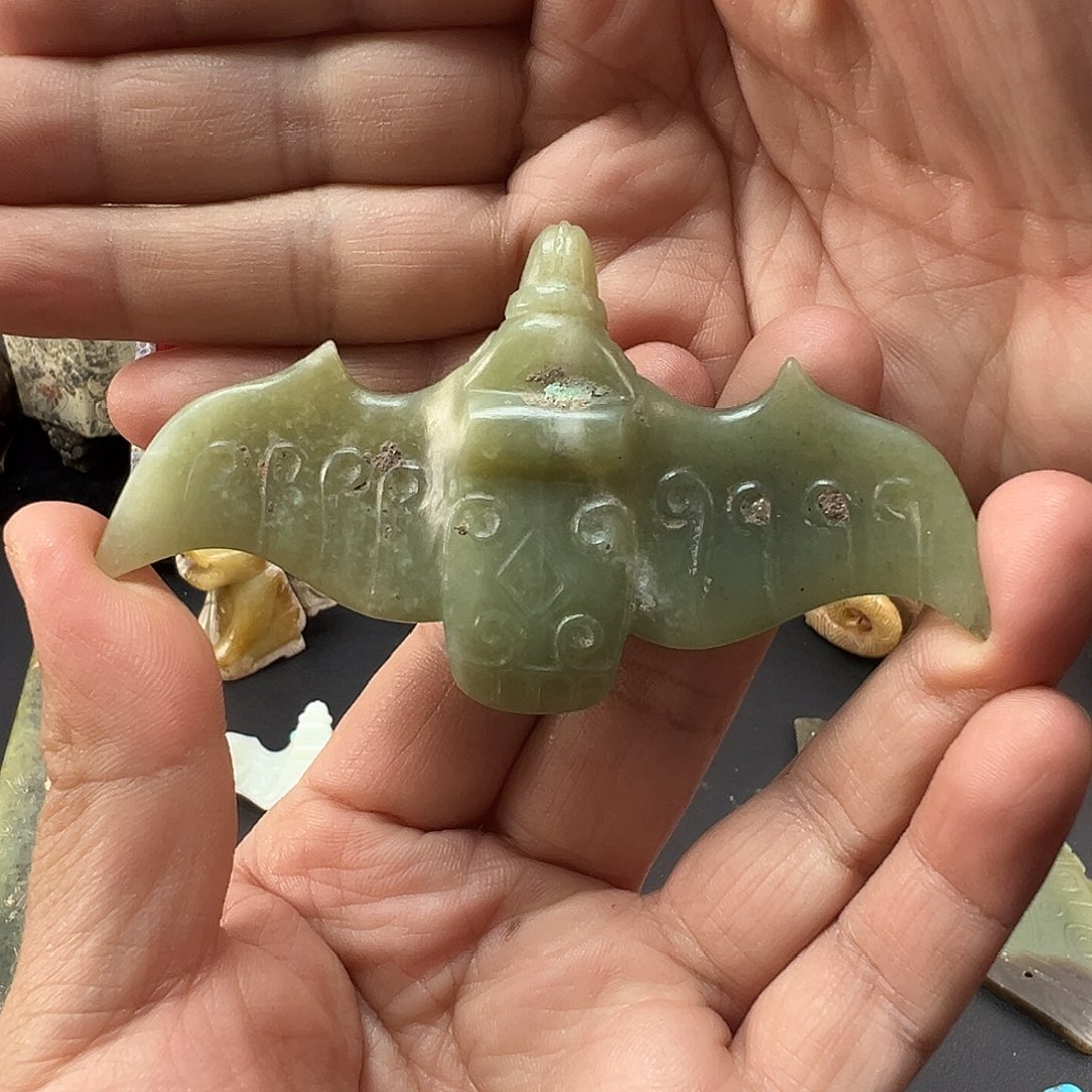 未镶嵌和田玉挂件大*