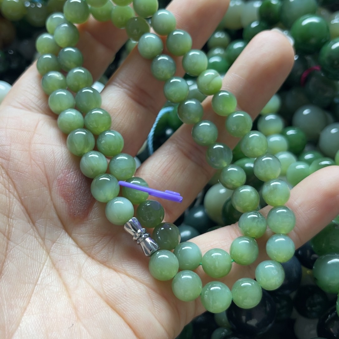 和田玉手链未镶嵌