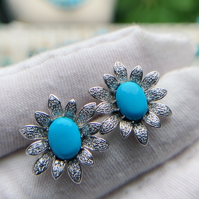 【闪购商品】绿松石配饰银S925镶嵌