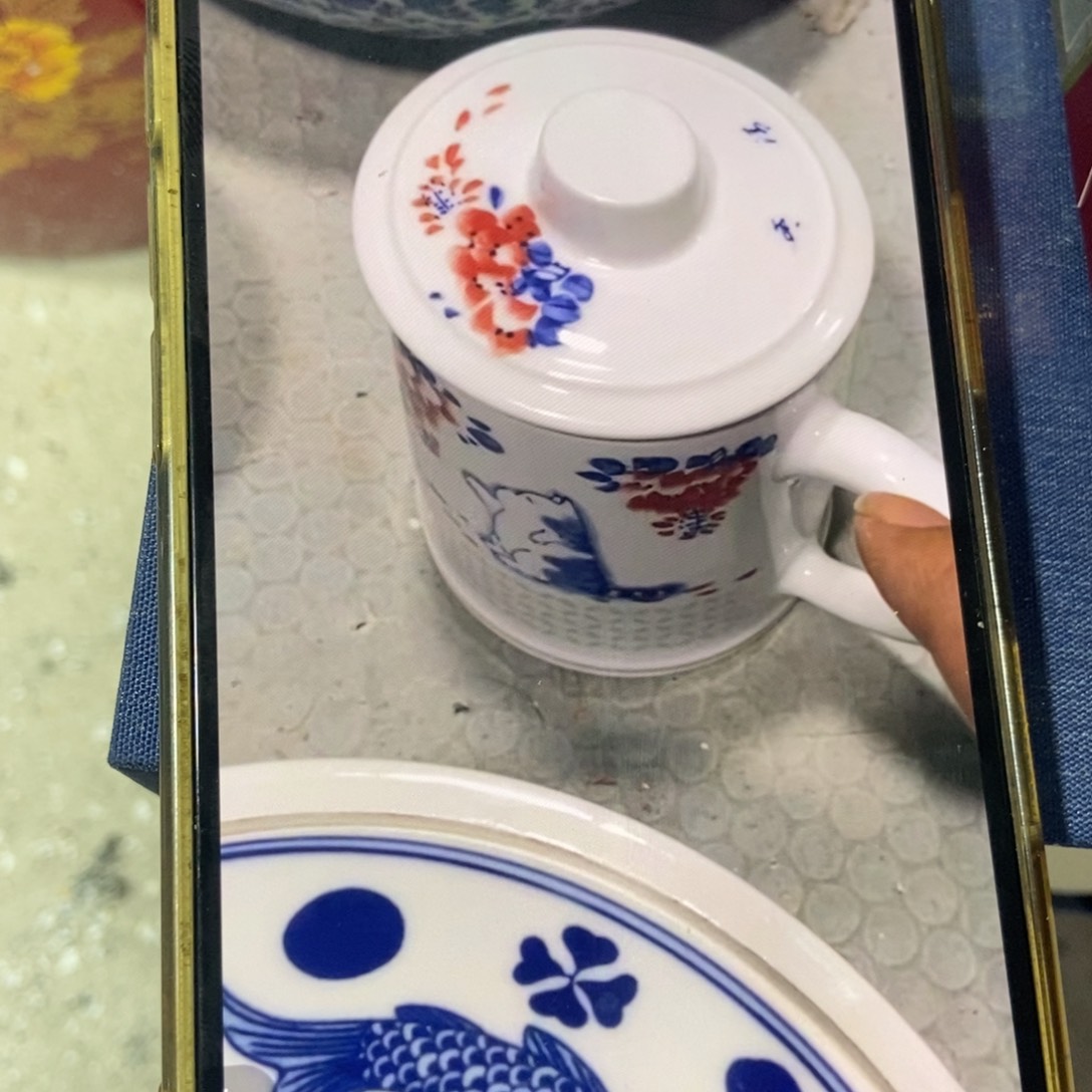 五***豆瓷片景德镇陶瓷杯子