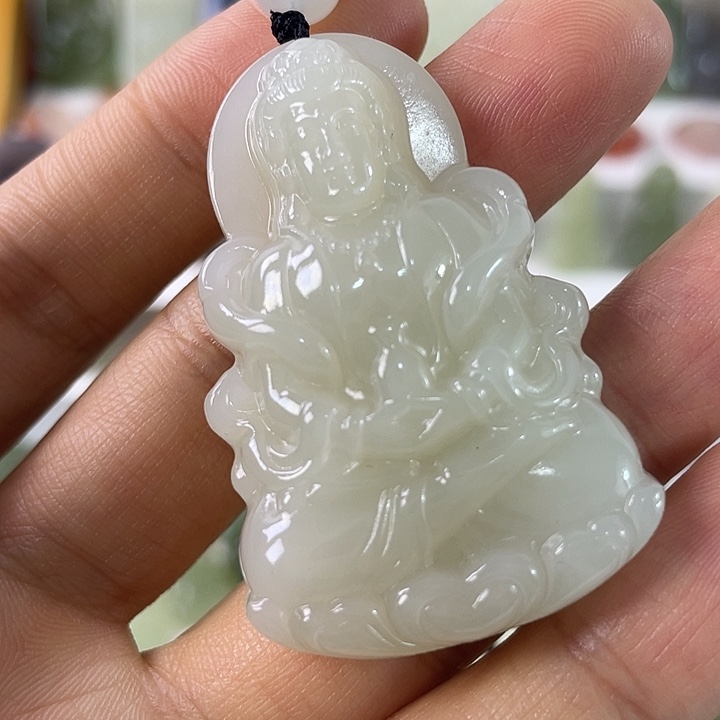 吊坠(不含链)未镶嵌和田玉用****9