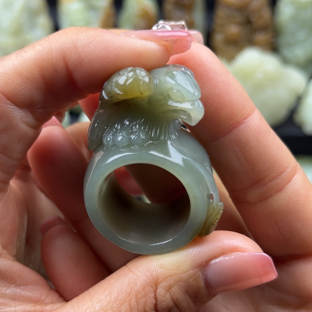 和田玉把件未镶嵌