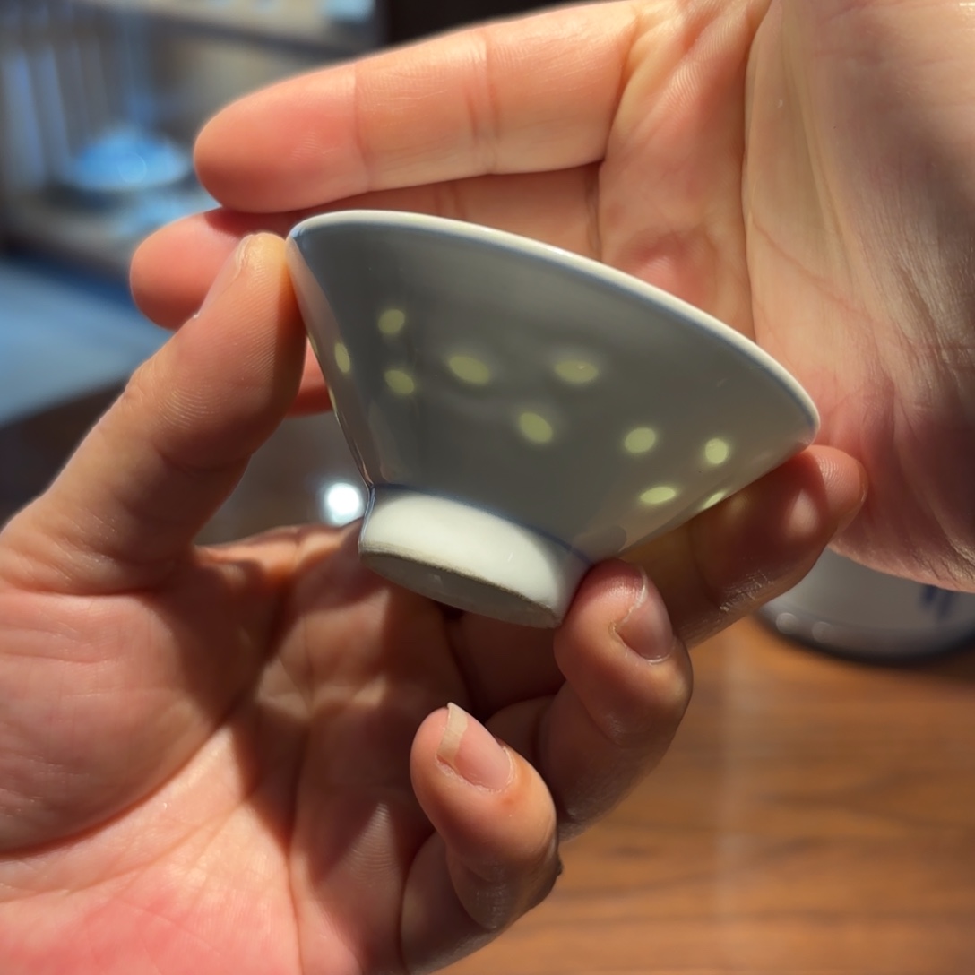 景德镇斗笠一口杯