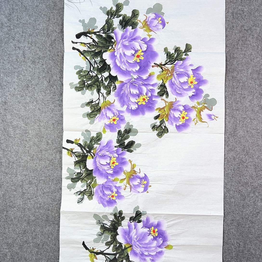 国画004 牡丹花盛开的季节