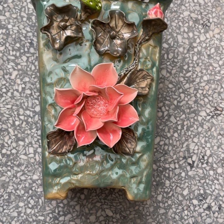 紫砂花盆粗陶材质多肉花盆