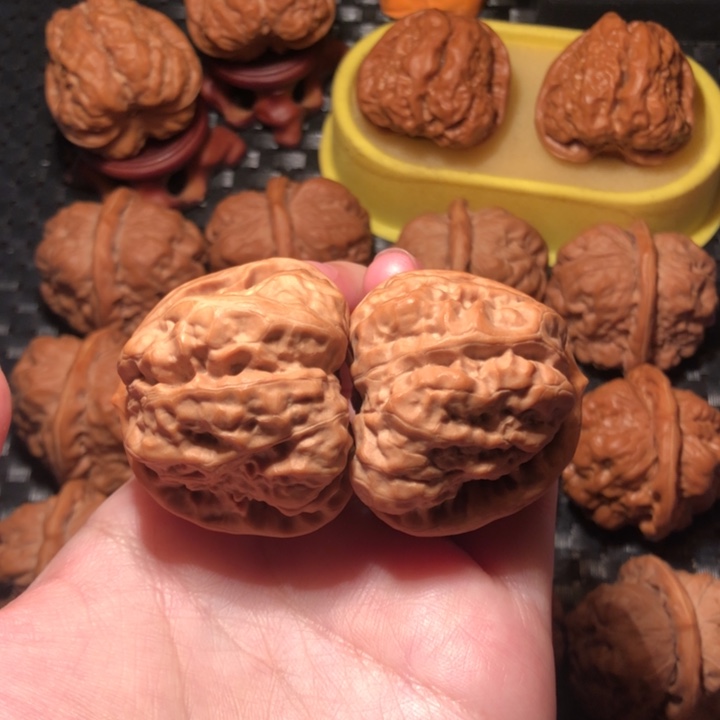 把件文玩核桃42四开大八腿