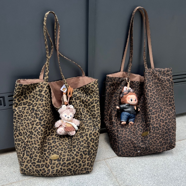 【小墨的包包】漂亮包包集合 双面单肩托特包 ins风豹纹