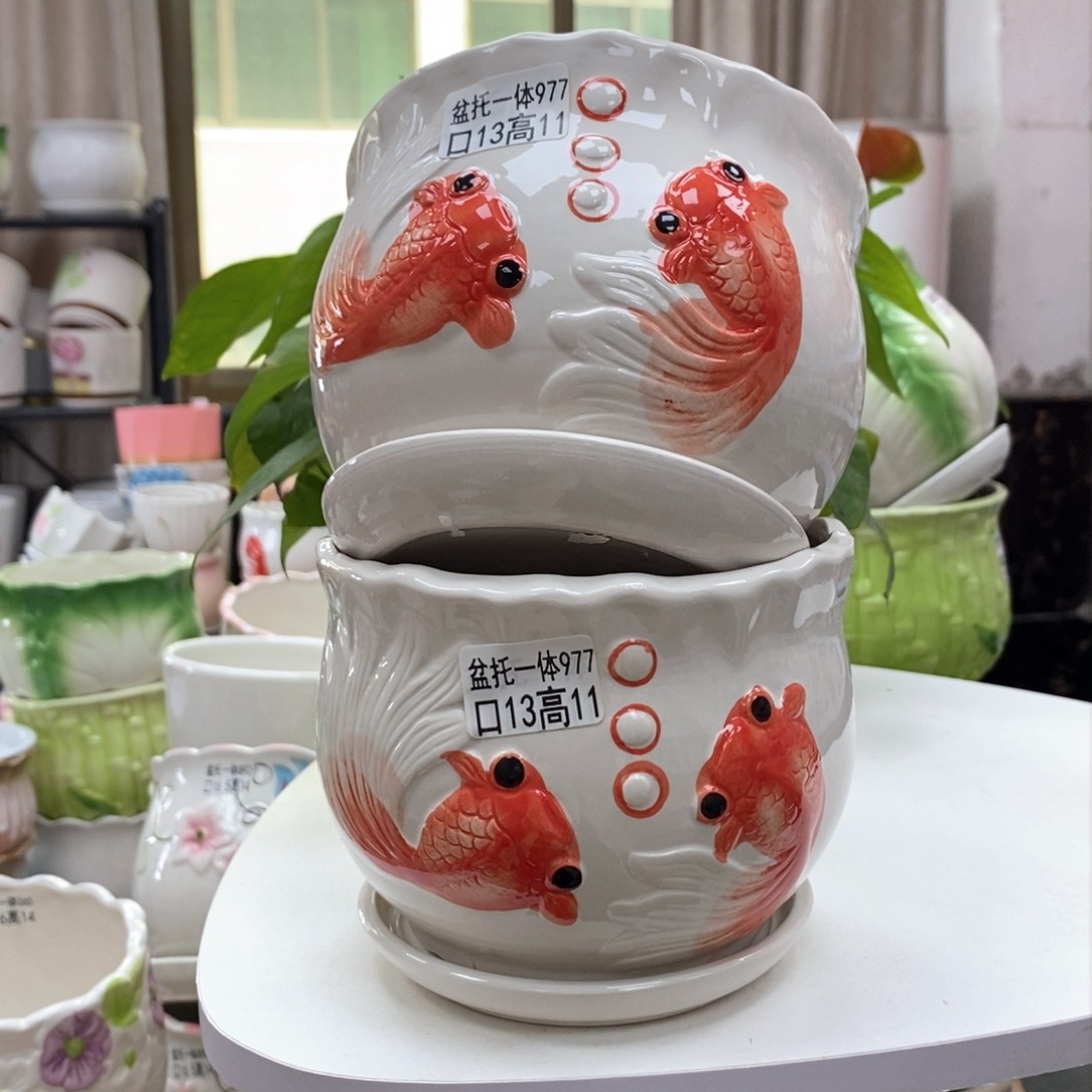 陶瓷@陶瓷花盆@@5977