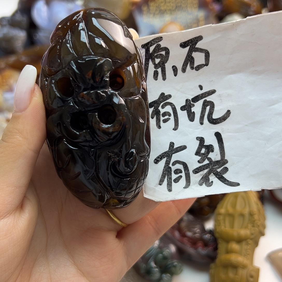 玛瑙/玉髓未镶嵌颈饰