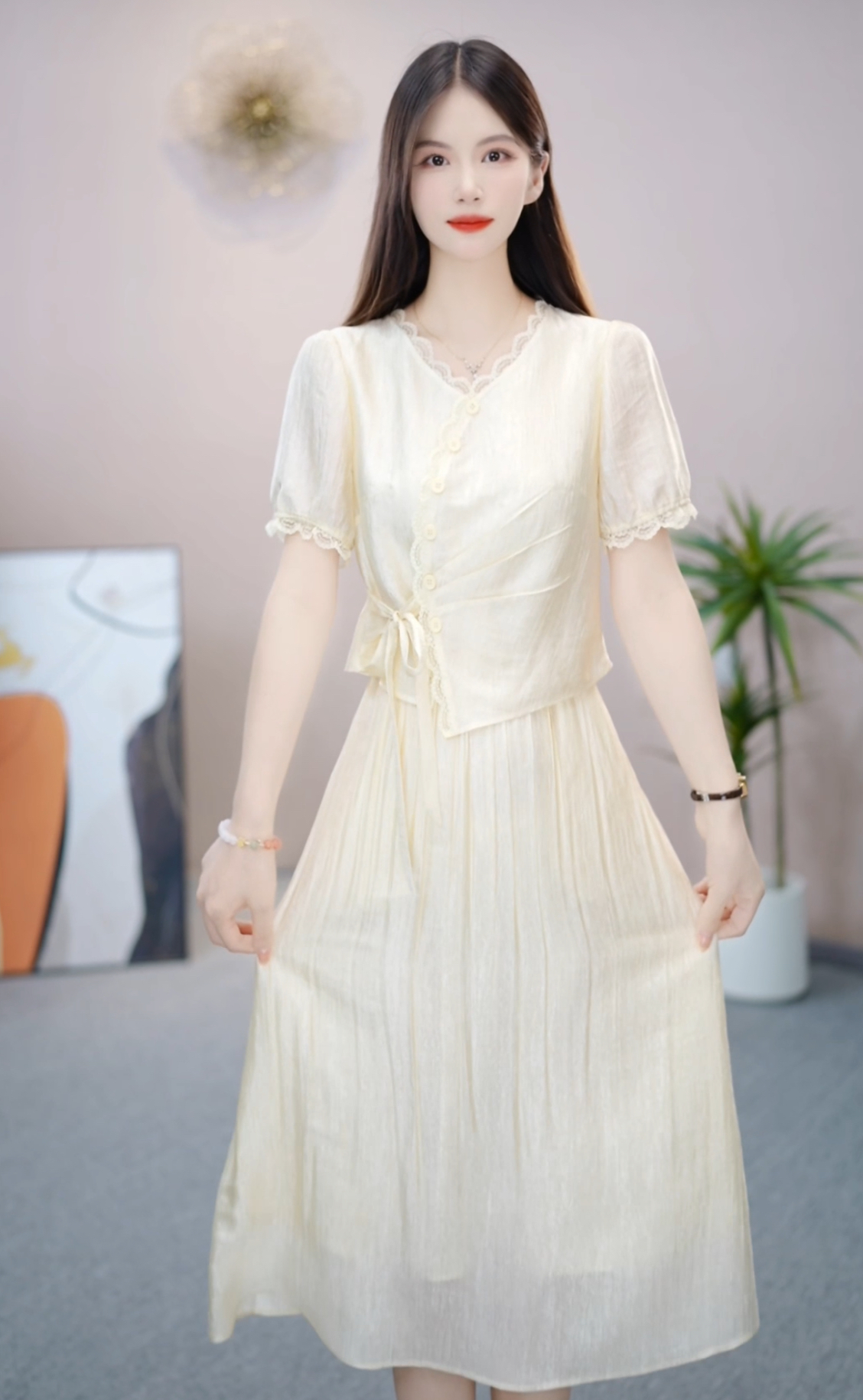 【依橙定制】KK785# 显瘦 2025 新款 夏季 收腰  修身 连衣裙