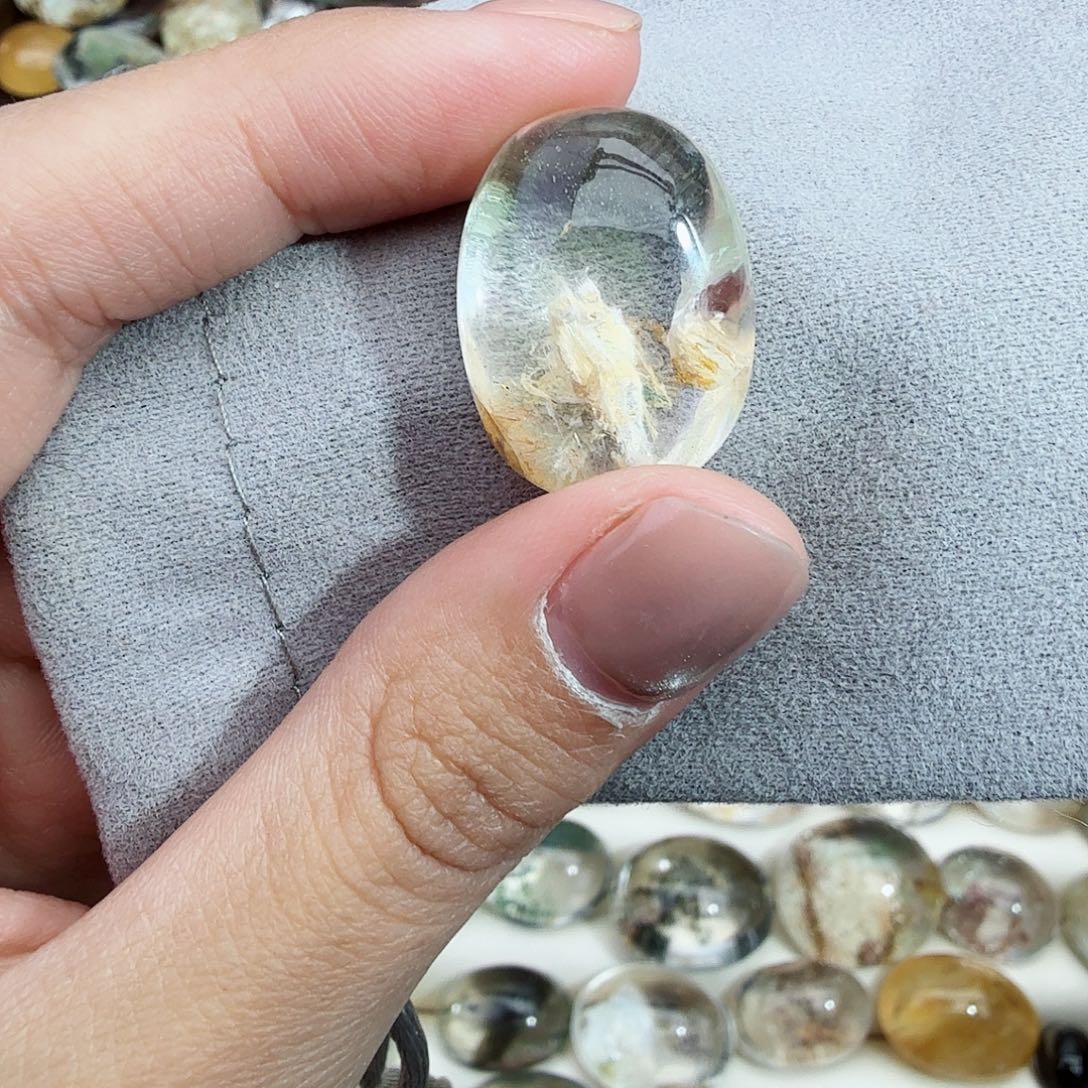 路***9水晶未镶嵌珠宝半成品