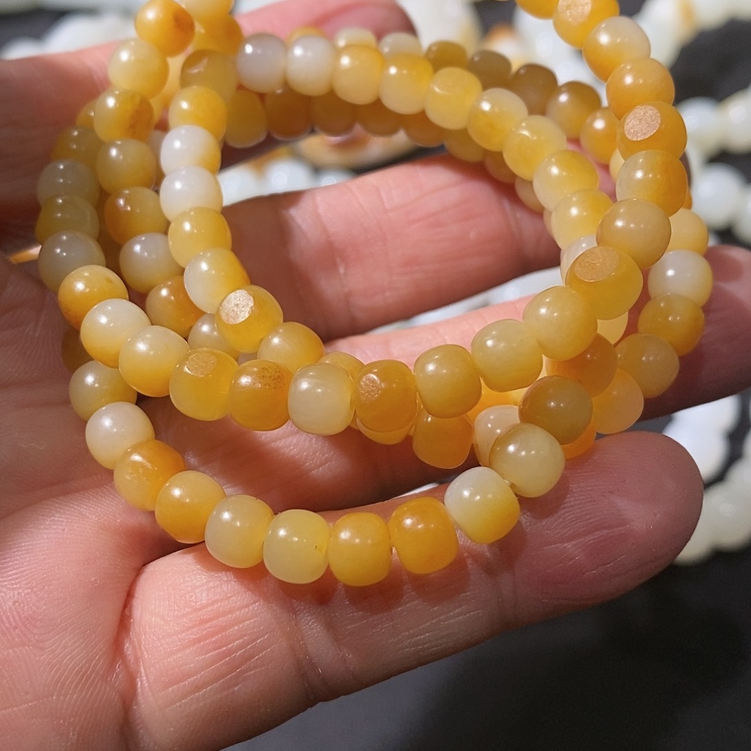 未镶嵌和田玉（白玉）车挂迪*生