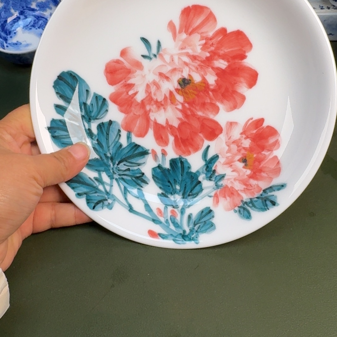 陶景德镇纯手绘茶具圆圆204