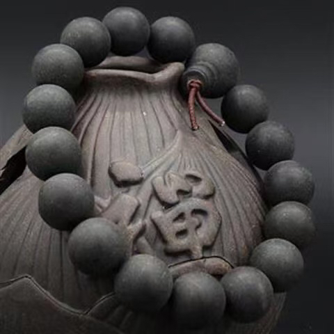 『精美设计款』DD-026药珀佛珠手串