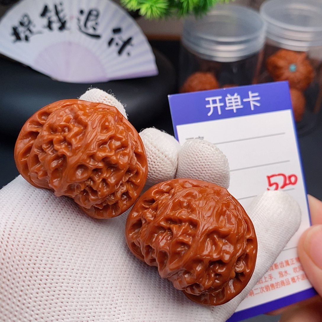 文玩核桃把件41宫灯520