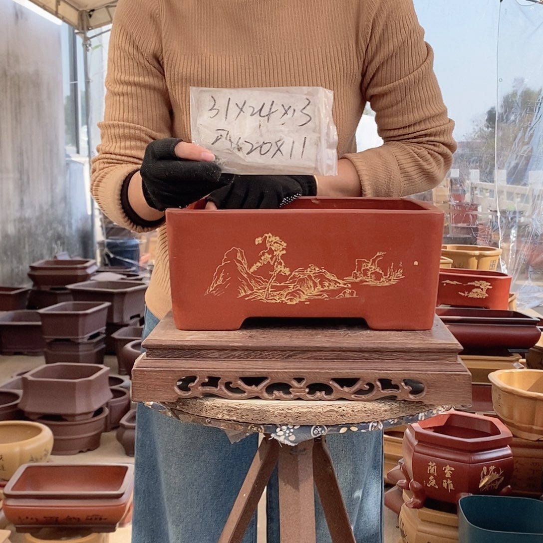 花盆紫砂紫砂花盆