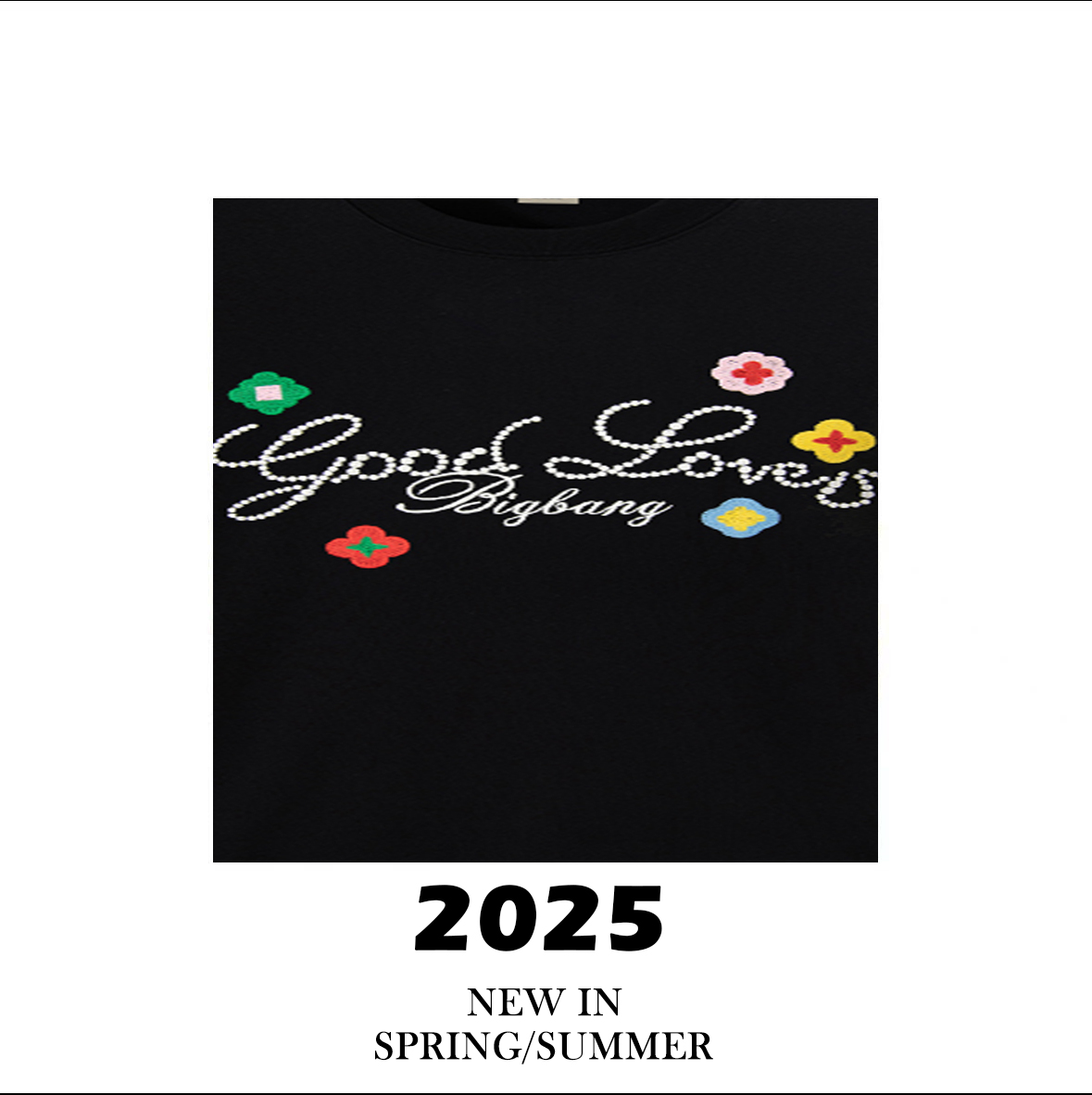 【轻奢立体刺绣】2025轻奢时尚百搭夏季短袖99188