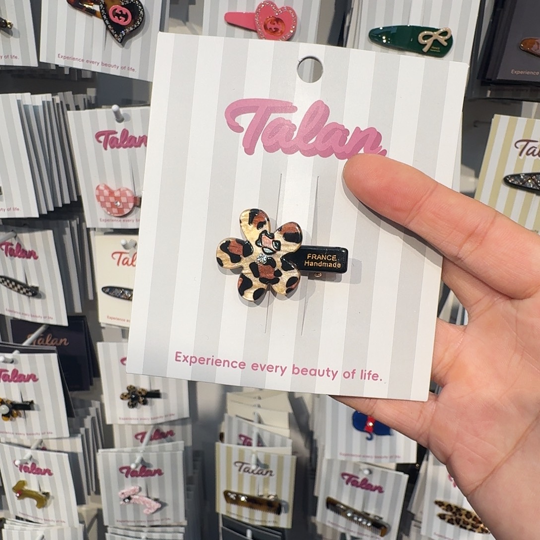 A***.布艺非金属鸭嘴夹花花