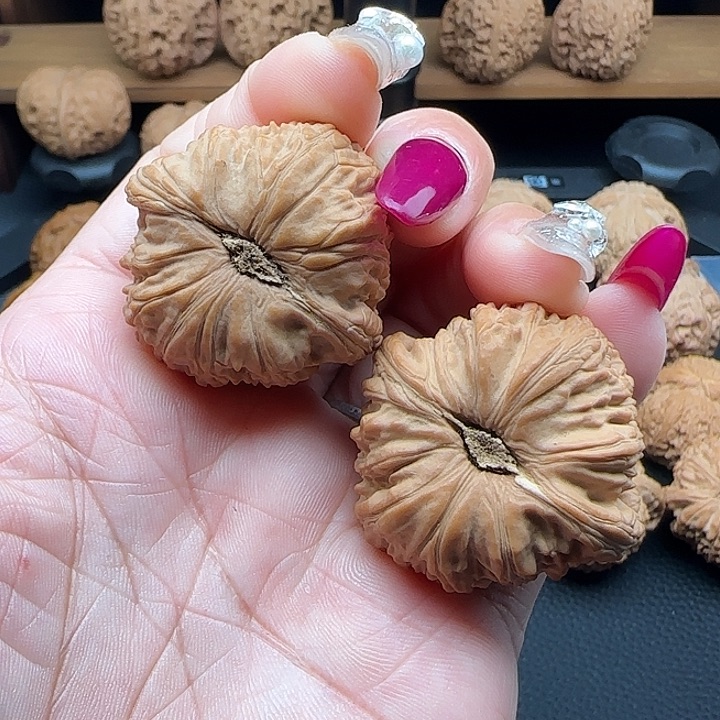 我***方把件文玩核桃卡姿兰