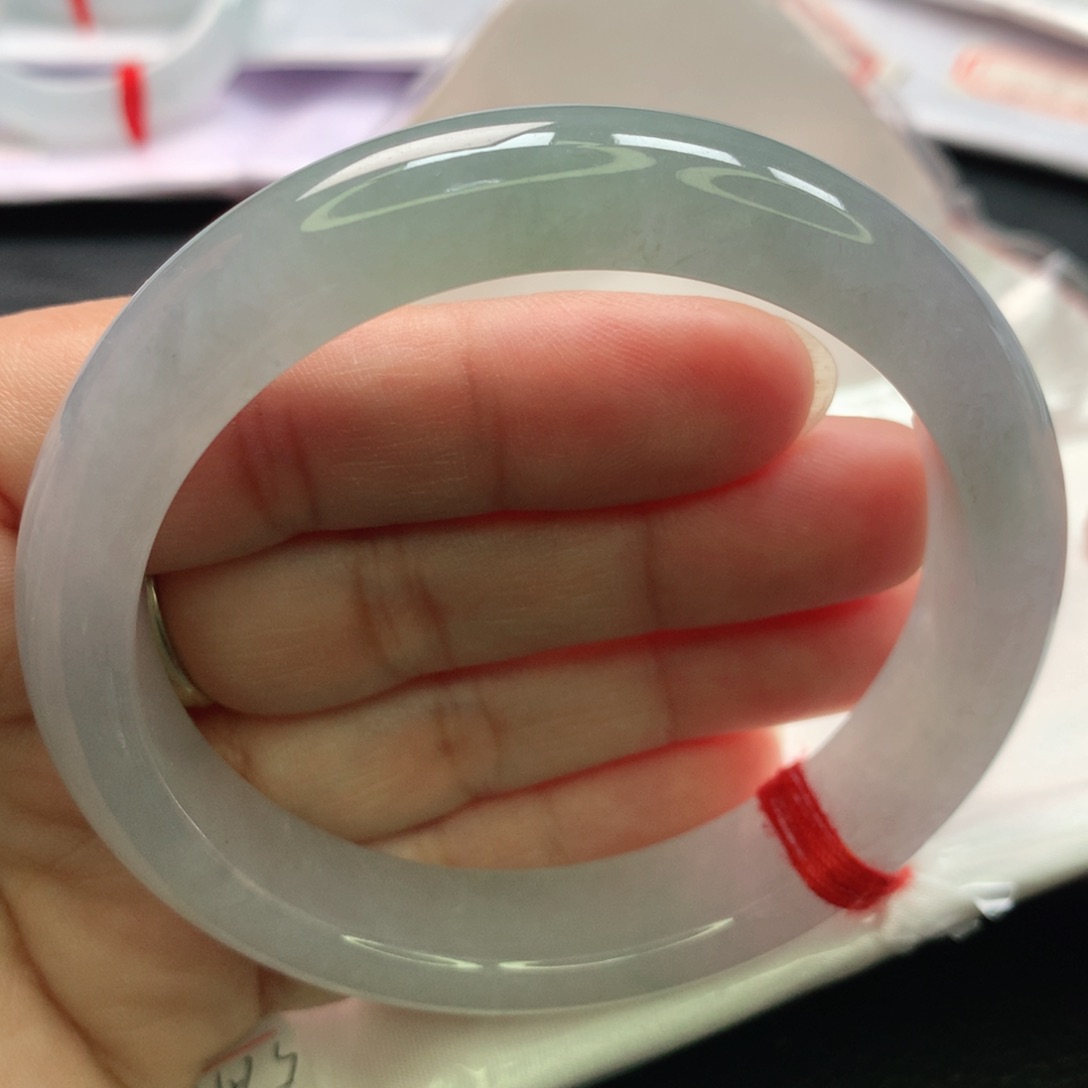 翡翠手镯未镶嵌缅甸57