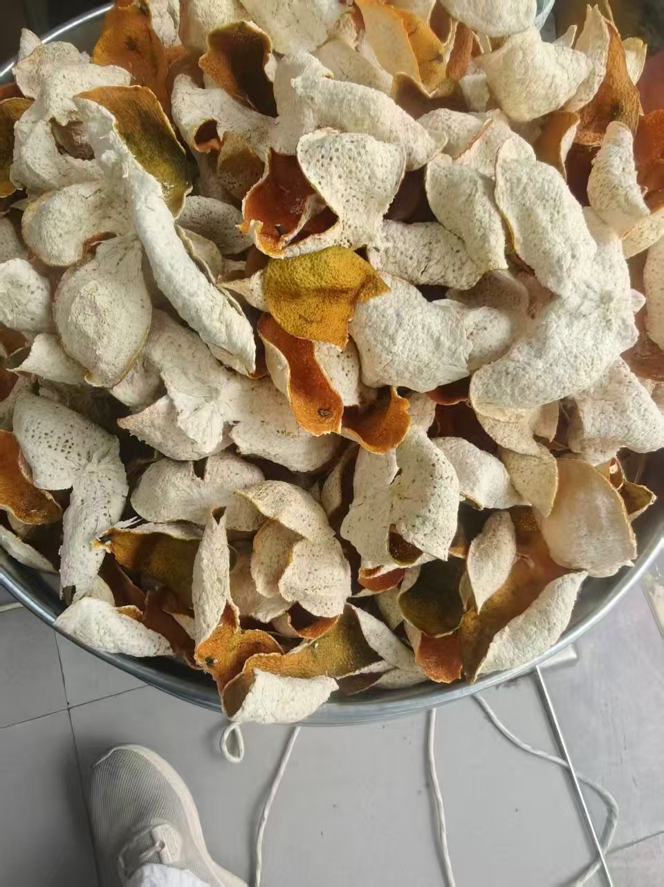 沛哥良陳號2025年深吕断皮新会陈皮51号