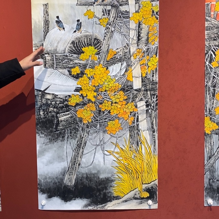 书法豆树隶 精品国画