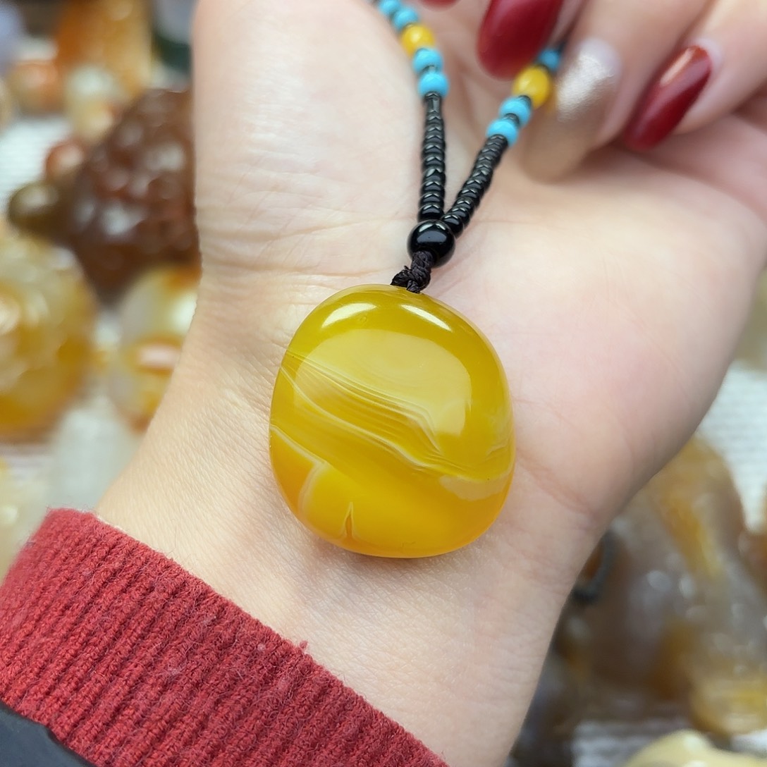 玛瑙/玉髓挂件未镶嵌